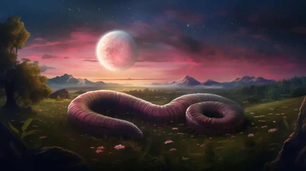 spiritual meaning of earthworm in dream