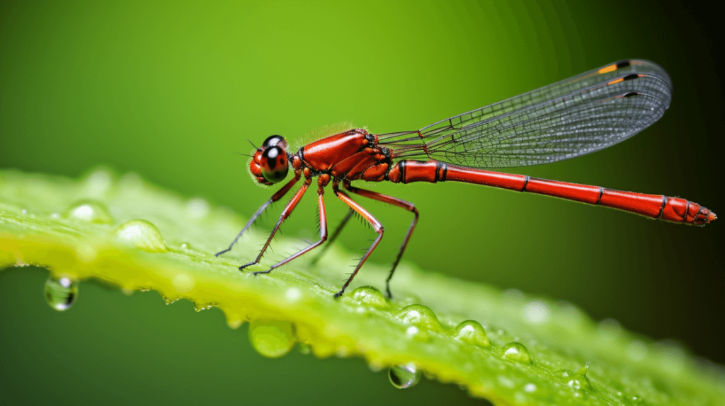 spiritual meaning of red damselfly
