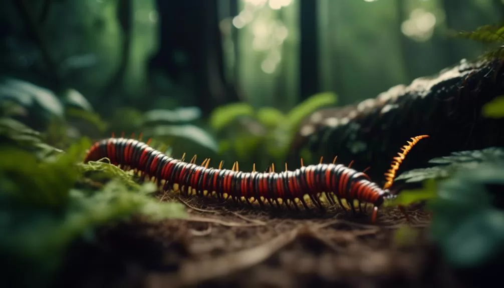 centipedes as spiritual messengers