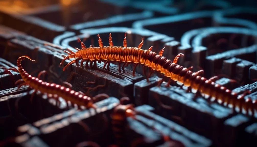 centipedes as life navigators