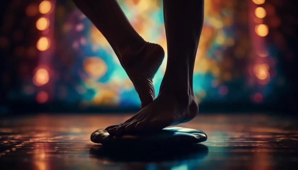 vibrating right foot energy