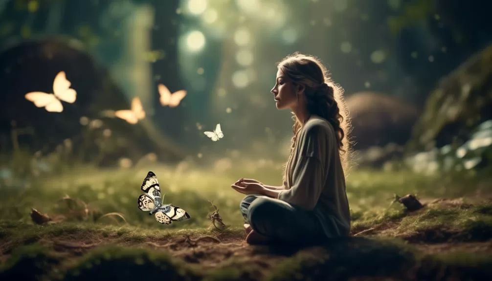 bugs as spiritual messengers