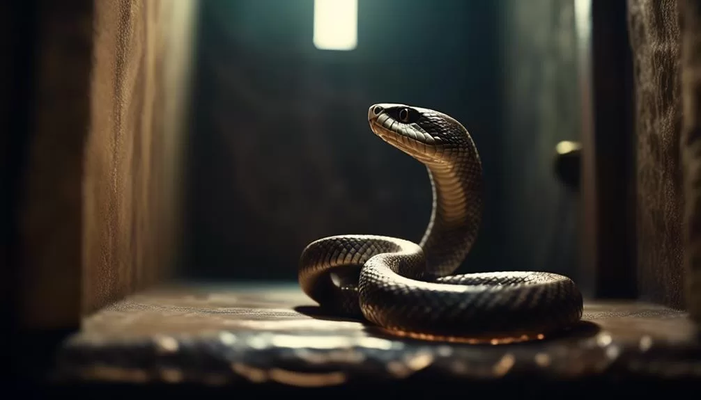 symbolic snake represents renewal