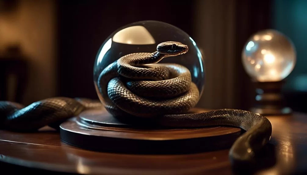 symbolism of snakes indoors
