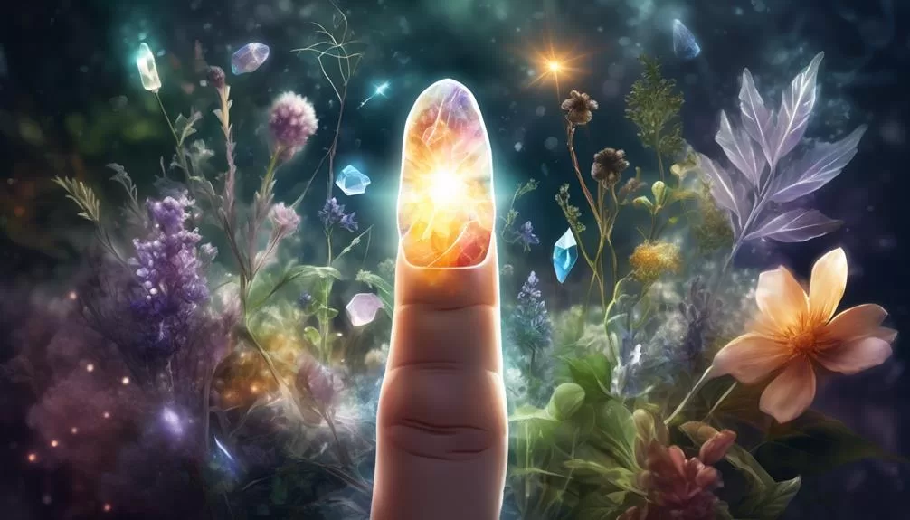 associations for healing index finger