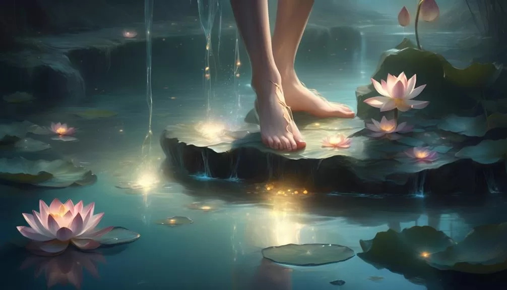 cracked heels spiritual meaning