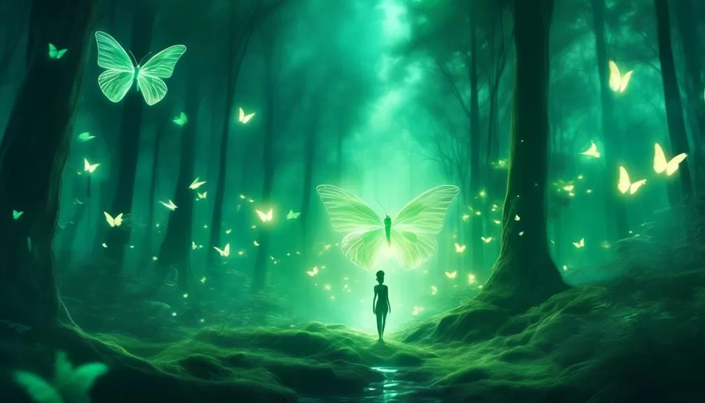 interpreting the spiritual symbolism of green light