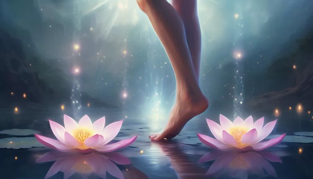sweaty feet symbolic interpretations