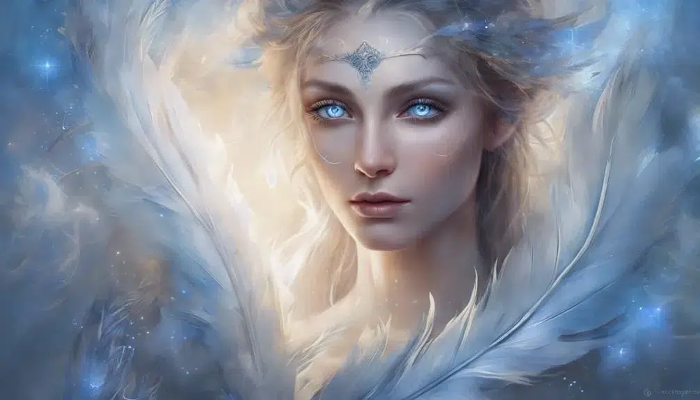 blue eyes symbolism explained