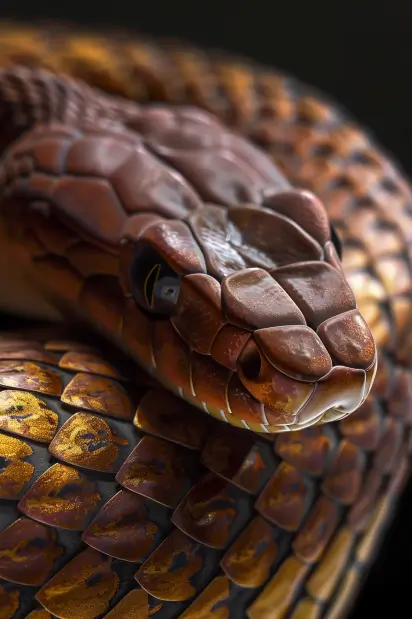 brown snake symbolism