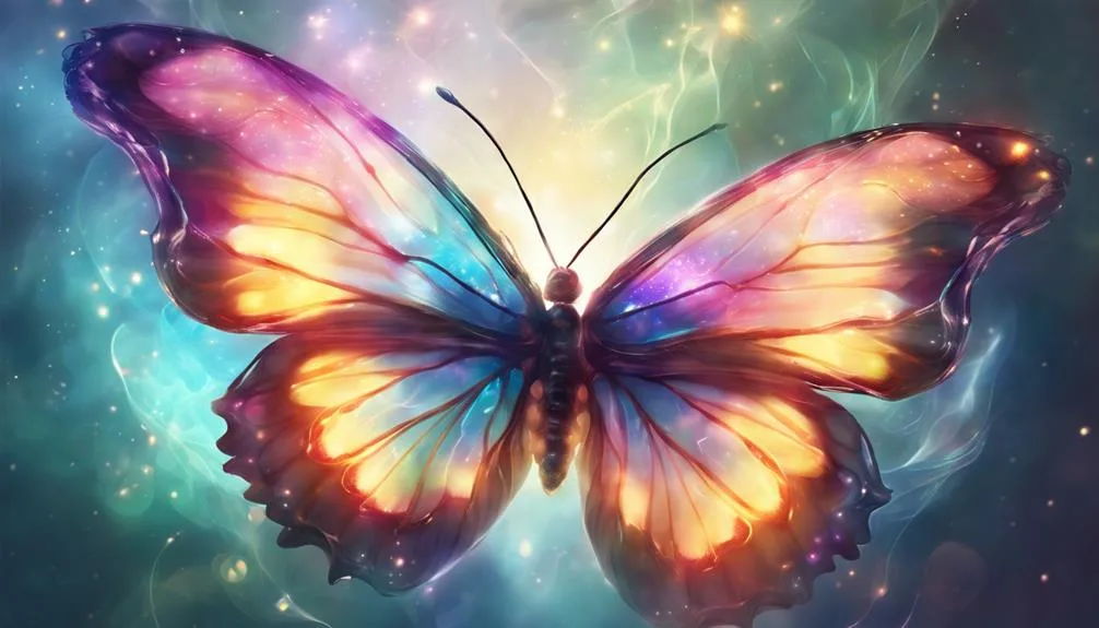 butterfly brings change within