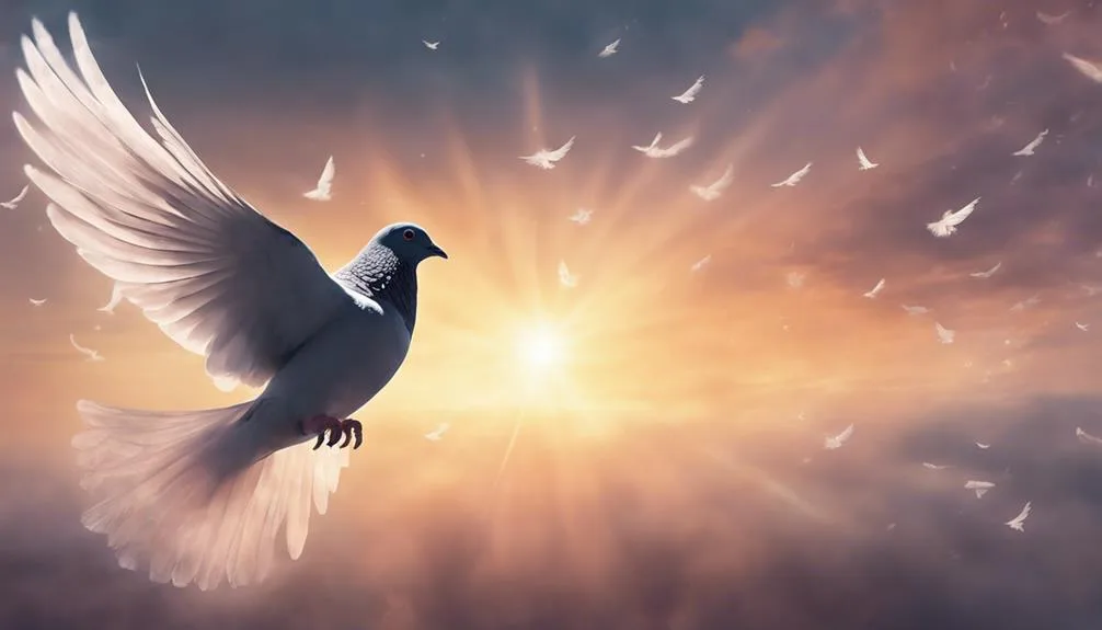 exploring spiritual pigeon symbolism