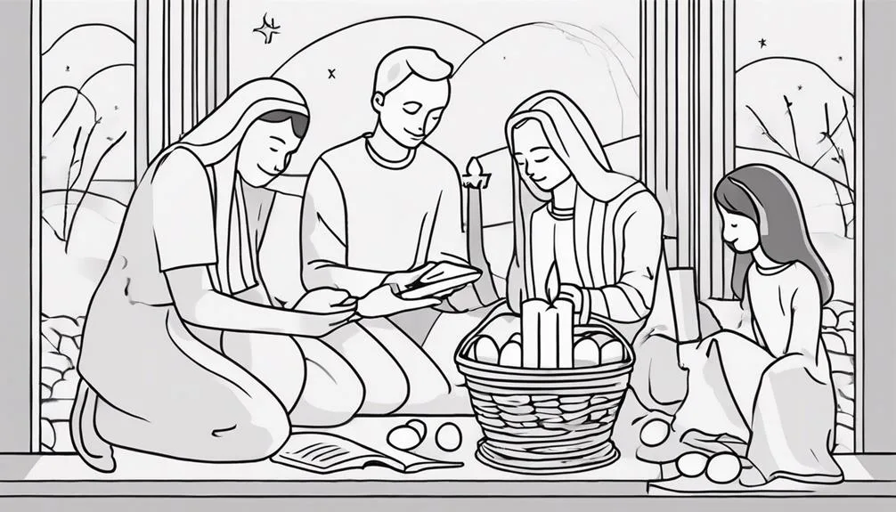 preparing for easter celebration