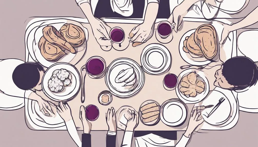 meal with friends bonding