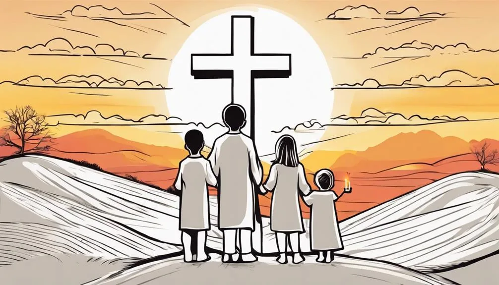 easter morning church gathering