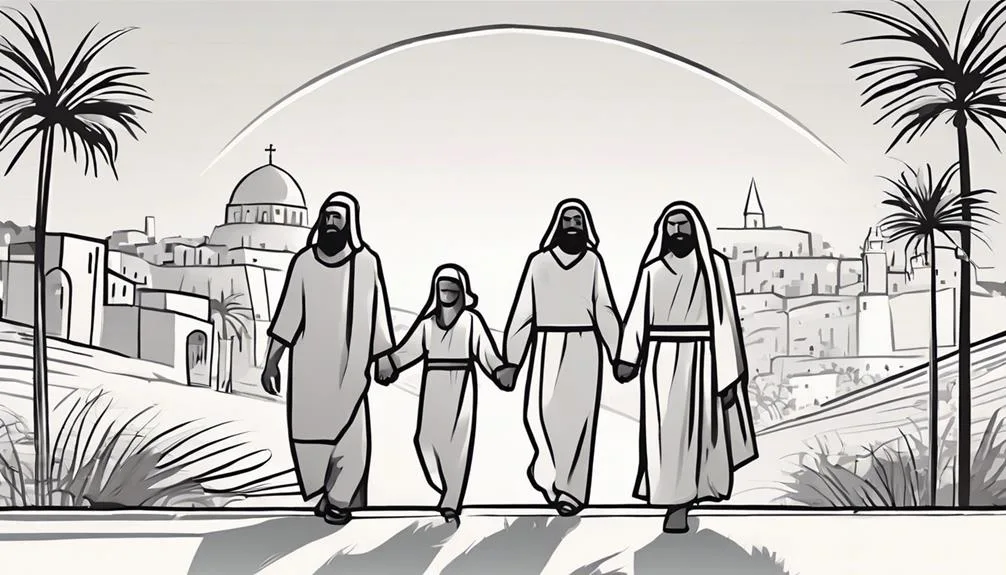 celebrating jesus on palm sunday