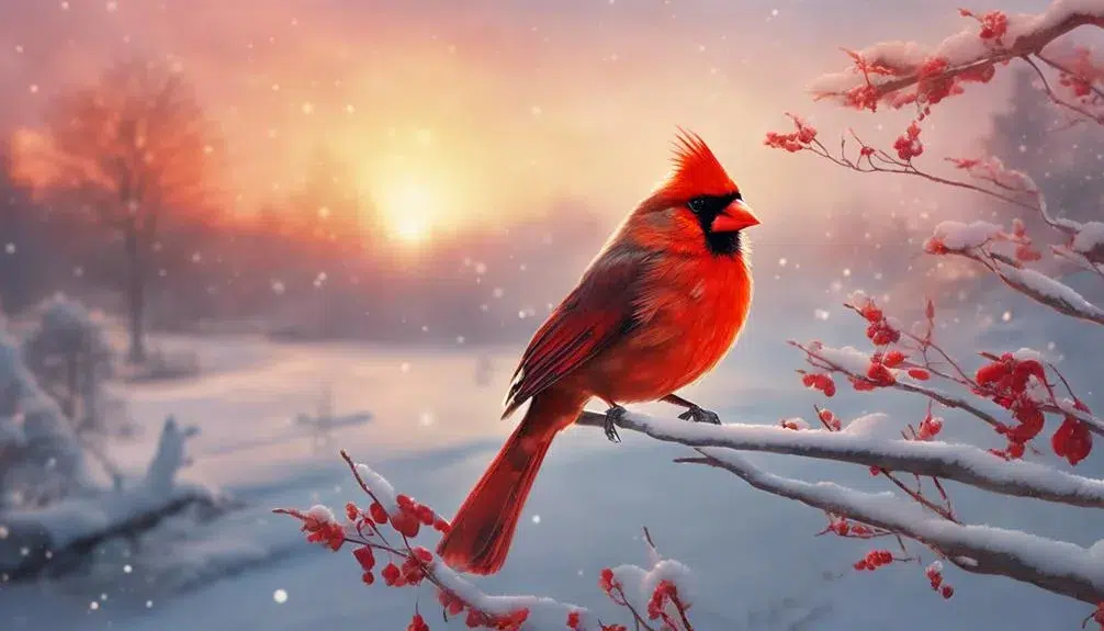 interpreting the symbolism of red birds