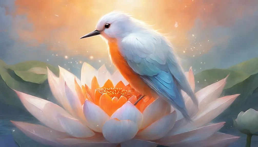 orange bird symbolism explained