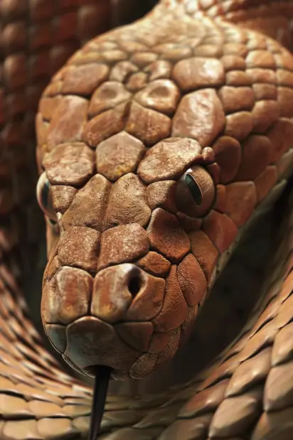 spiritual meaning of brown snake