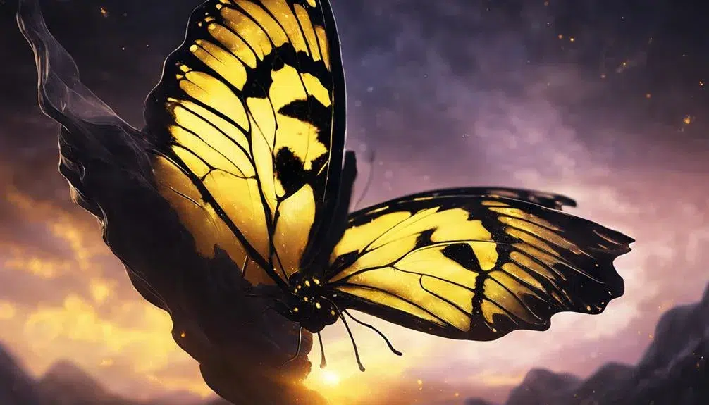 symbolism of butterfly transformation