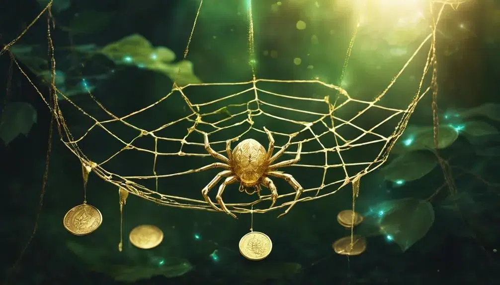 symbols of wealth abound