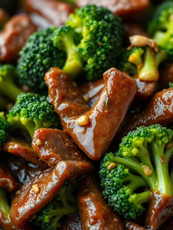 beef and broccoli dish