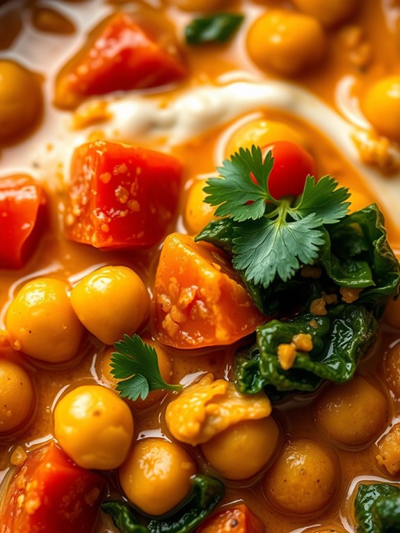 chickpea kale curry recipe