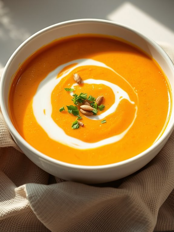 creamy butternut squash soup