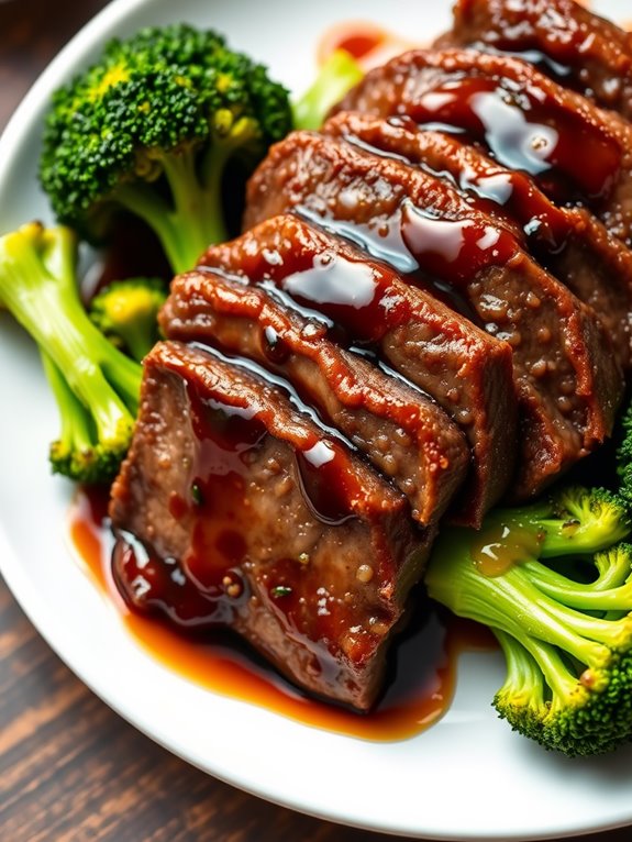 delicious beef and broccoli