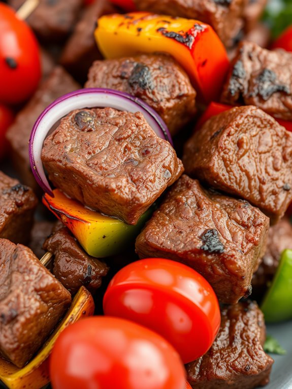 grilled beef skewers recipe