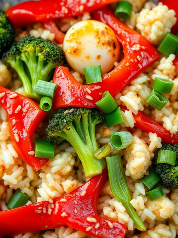 healthy cauliflower rice dish