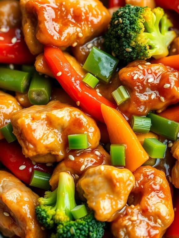 healthy chicken veggie dish