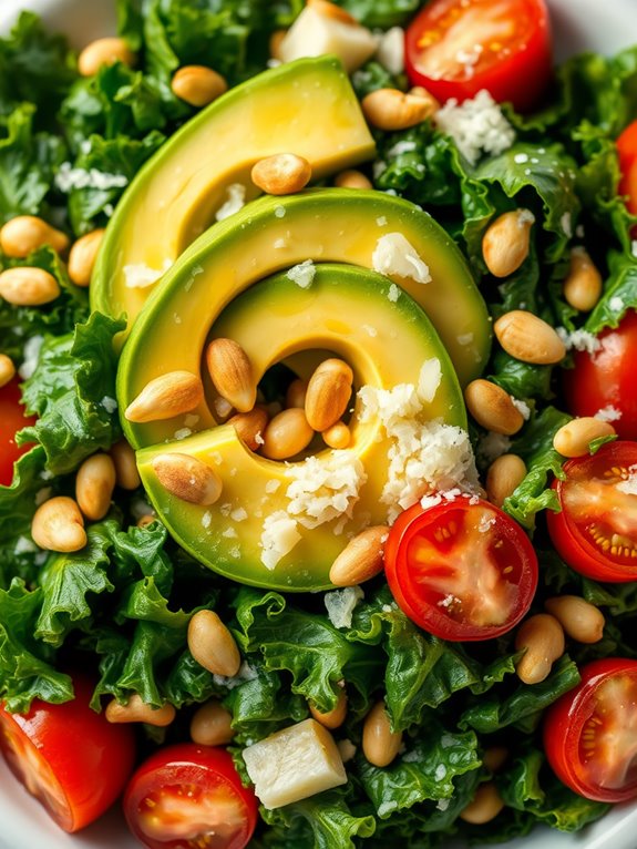 healthy green salad recipe