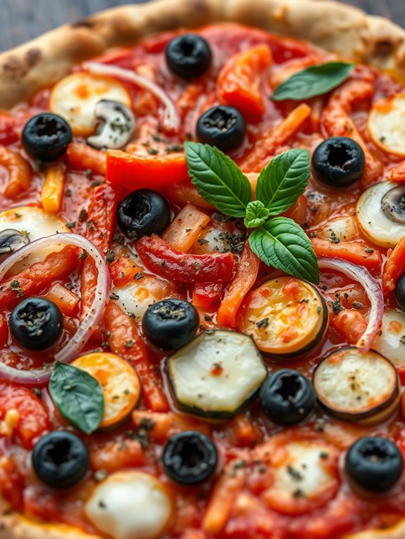 healthy whole wheat pizza
