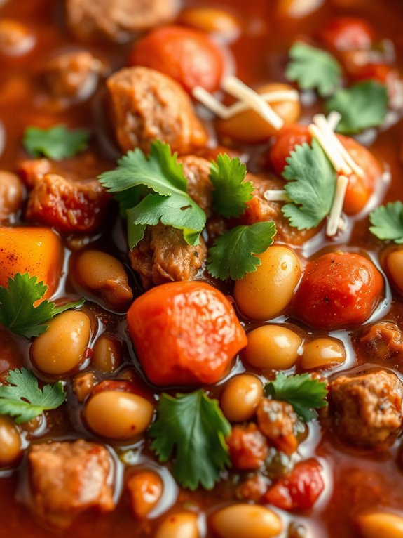 hearty lean beef chili