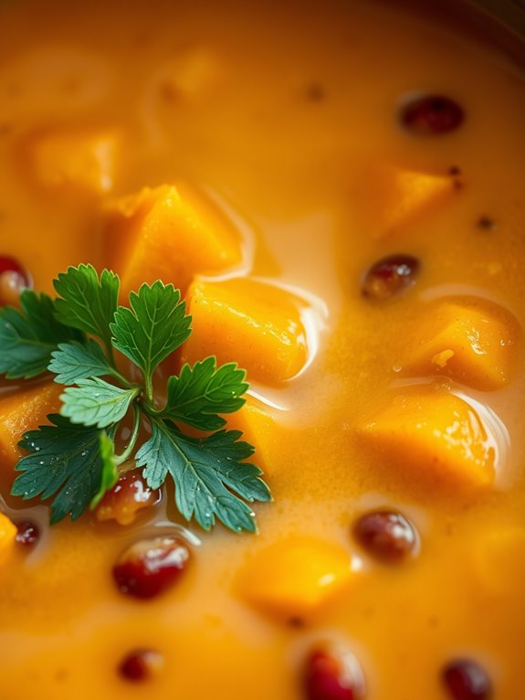 hearty lentil sweet potato soup