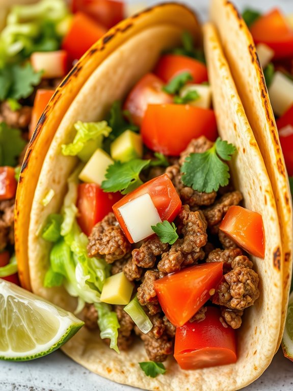 nutritious beef taco recipe