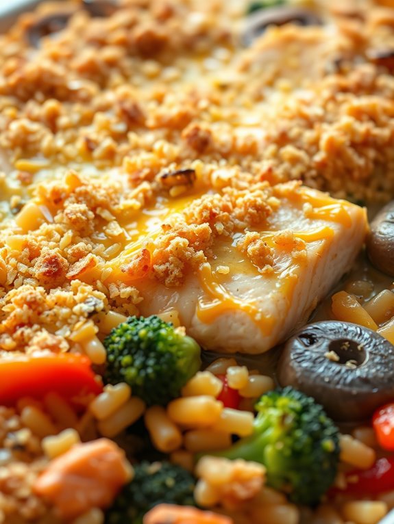 salmon and rice dish