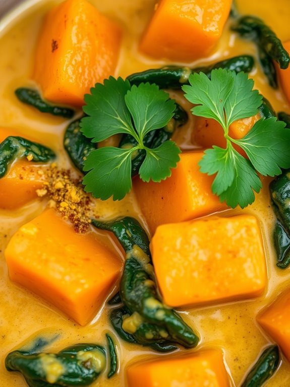 savory vegetable curry dish