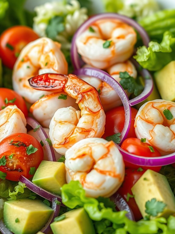 shrimp avocado salad recipe