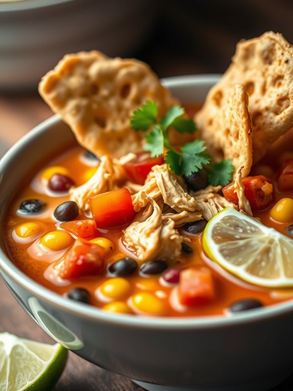 spicy chicken soup recipe