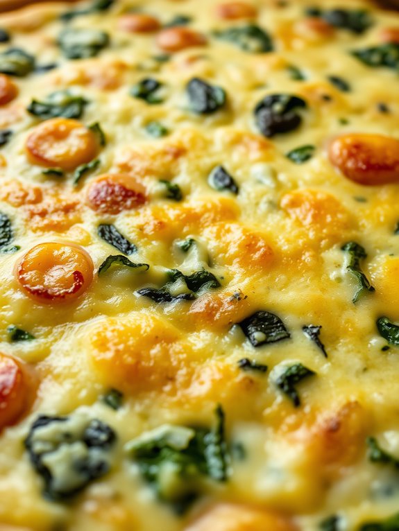 spinach potato breakfast dish
