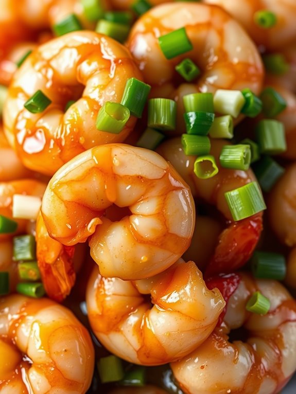 sweet and savory shrimp