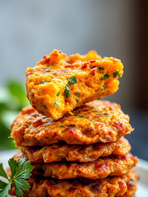 sweet potato fritters recipe