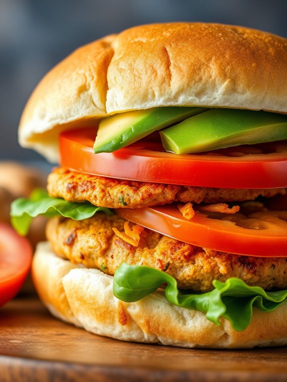 sweet potato turkey burgers