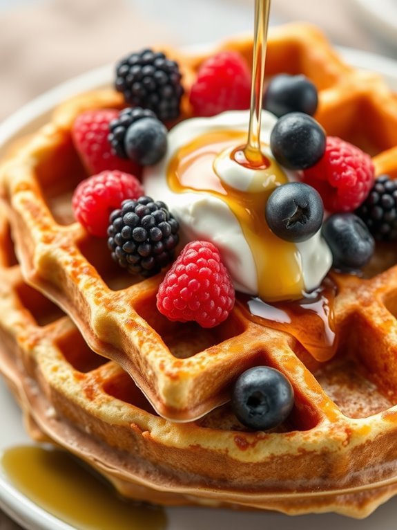 almond flour waffle recipe