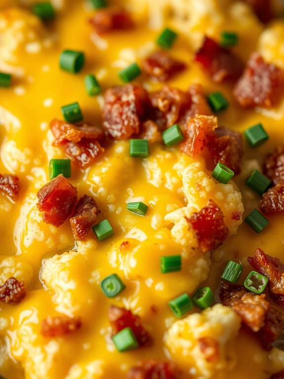 cauliflower bacon casserole recipe