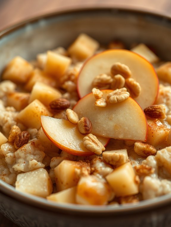 cinnamon infused apple oatmeal recipe