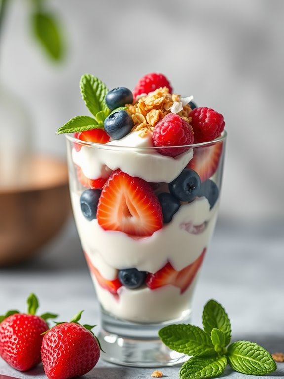 coconut yogurt breakfast parfait