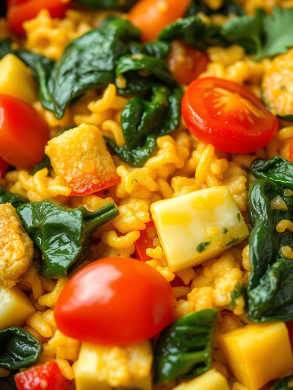 colorful vegetable stir fry